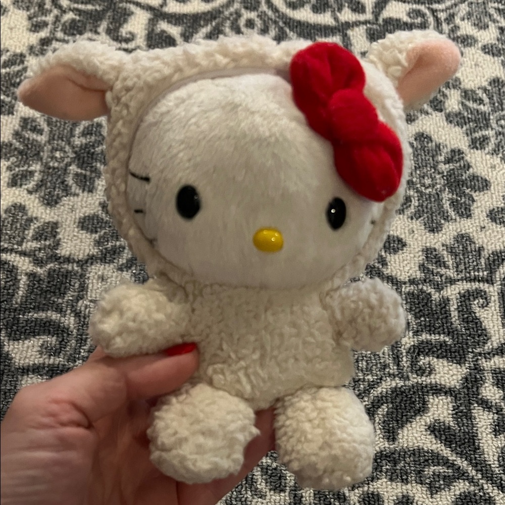 Hello Kitty Lamb Stuffed Animal
